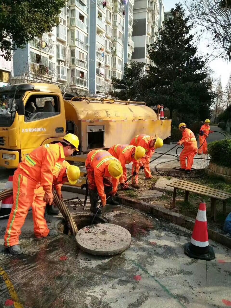 南京排污管道清洗清掏淤泥管道疏通清理化粪池抽粪